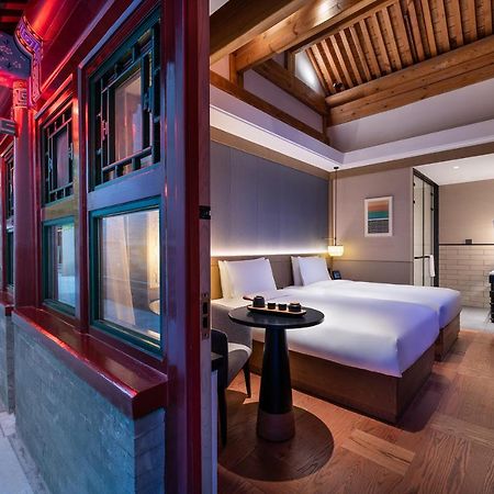 Manxin Mansion Drum Tower Courtyard Beijing Exterior foto