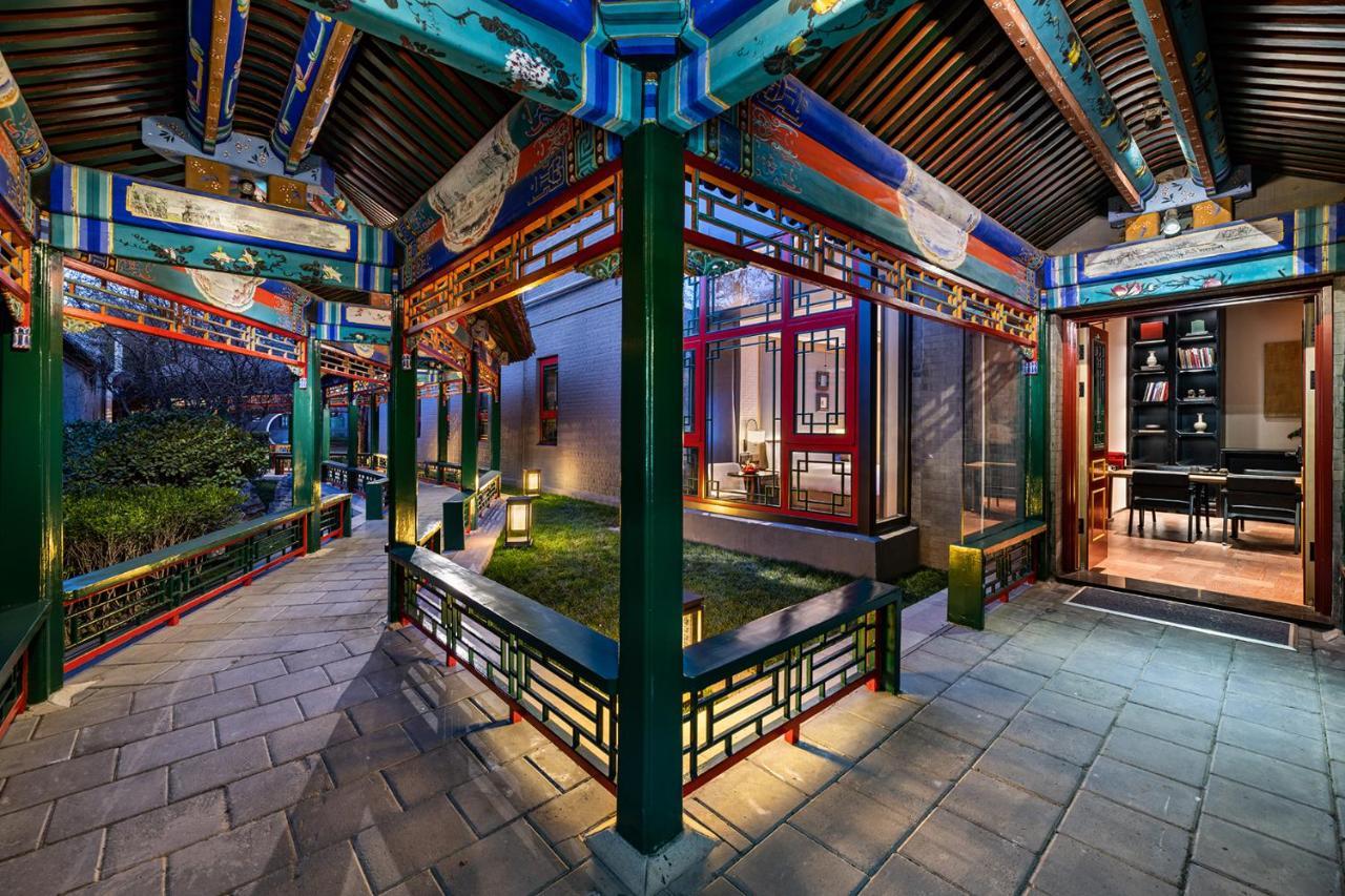 Manxin Mansion Drum Tower Courtyard Beijing Exterior foto