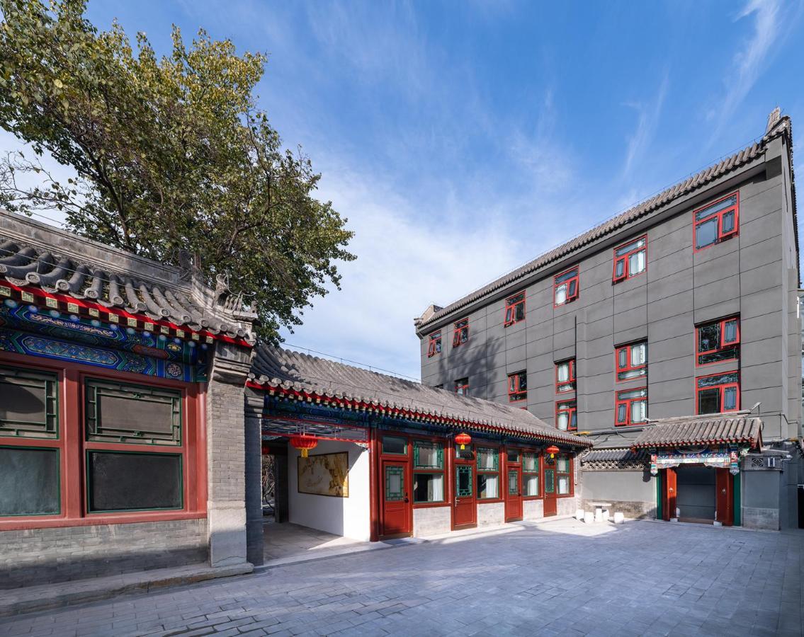 Manxin Mansion Drum Tower Courtyard Beijing Exterior foto