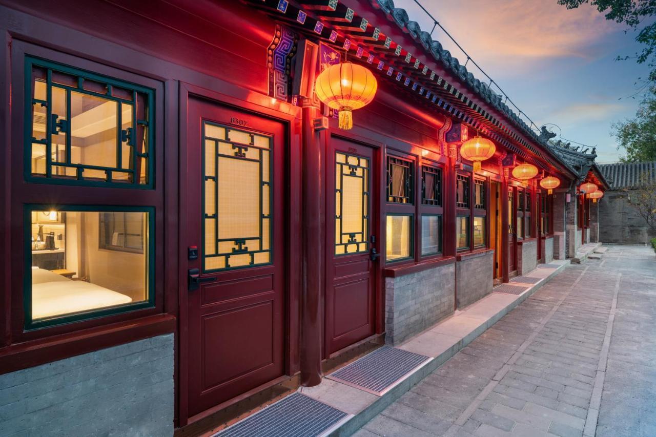 Manxin Mansion Drum Tower Courtyard Beijing Exterior foto